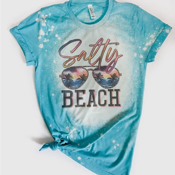 Private Label Tops - 102- Salty Beach Tee